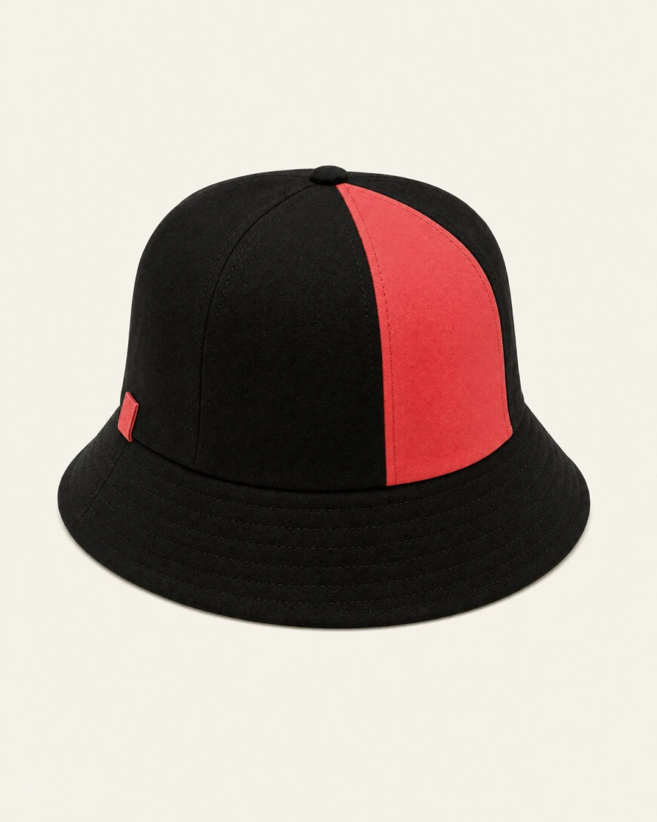 Split Brim Bucket Hat