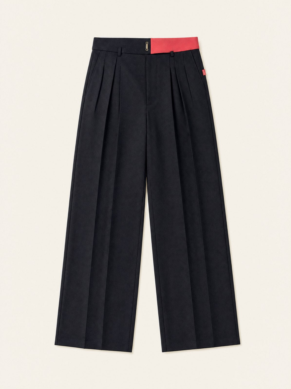Measured Trouser by Da Wang HiHi, wide leg, high rise
